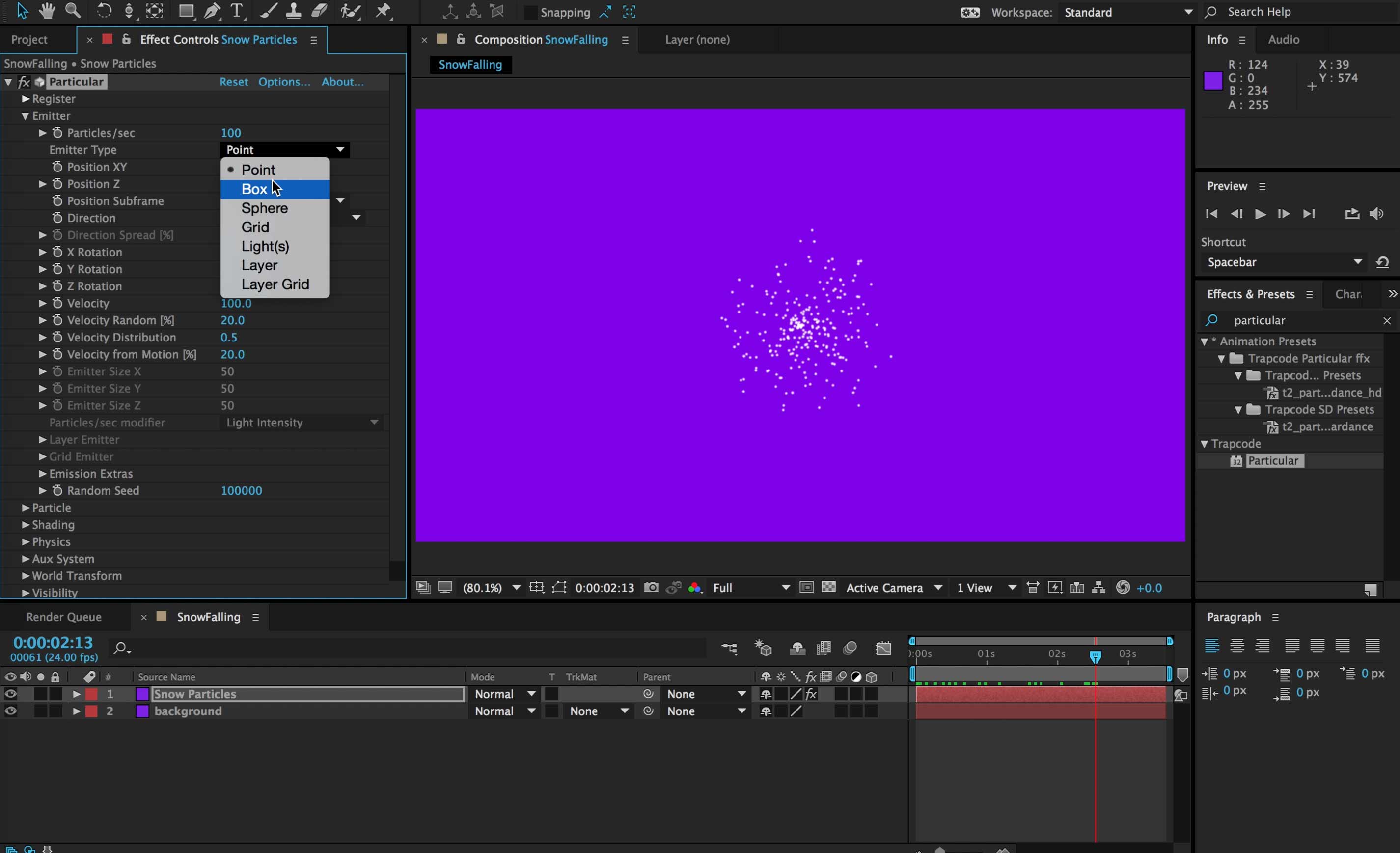 3 Basic Trapcode Particular Settings Every Motion Designer Should Know After Effects Tips And Tricks