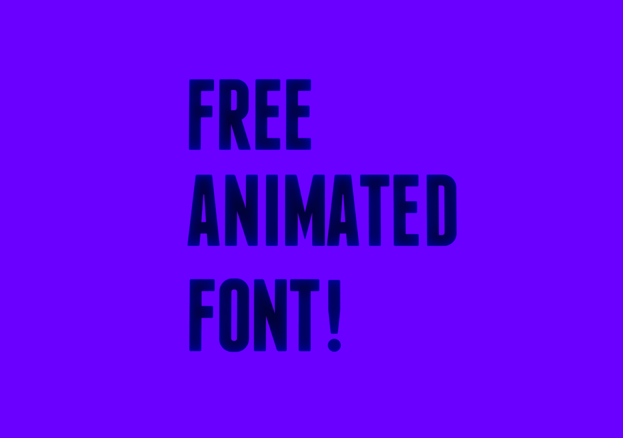 Getting Started With Animated Typefaces - Free Download - After Effects  Tips and Tricks